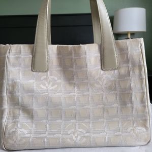 Authentic Chanel Travel line tote